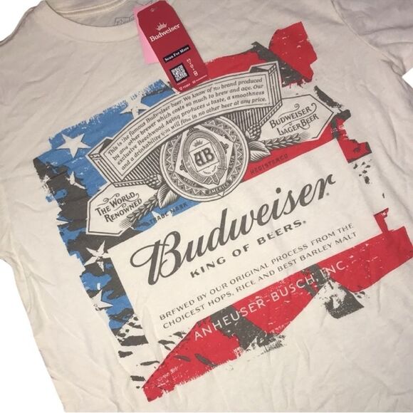 Budweiser “King of Beers” Graphic Tee — Size XS - Picture 3 of 6